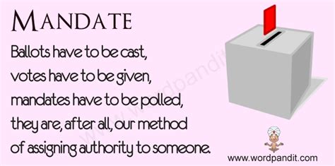 mandate wordpandit