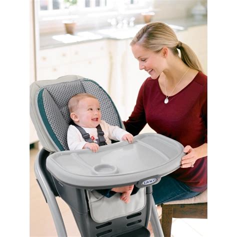 Graco Blossom 6 In 1 Convertible High Chair Seating System Sapphire