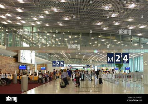 Charles De Gaulle Airport Paris France Stock Photo Alamy