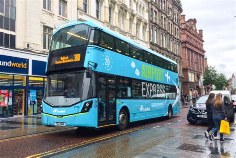 Guide Translink Airport Express Bus From Belfast International