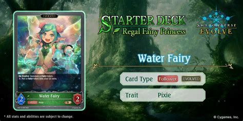 Shadowverse Evolve On Twitter Make Friends With The Fairies This