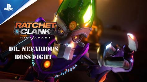 Dr Nefarious Boss Fight Ratchet And Clank Rift Apart Ps5 Exclusive 4k Hdr 60fps Youtube