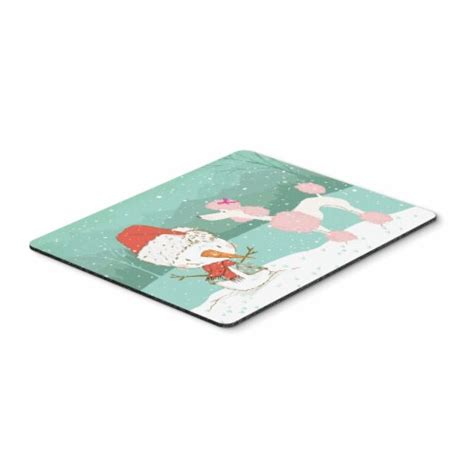 Pink Poodle Snowman Christmas Pad Hot Pad Or Trivet 1 Kroger