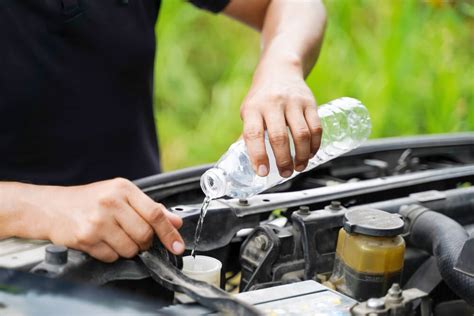 Can I Use Bottled Water For Coolant Vehicle Fixing