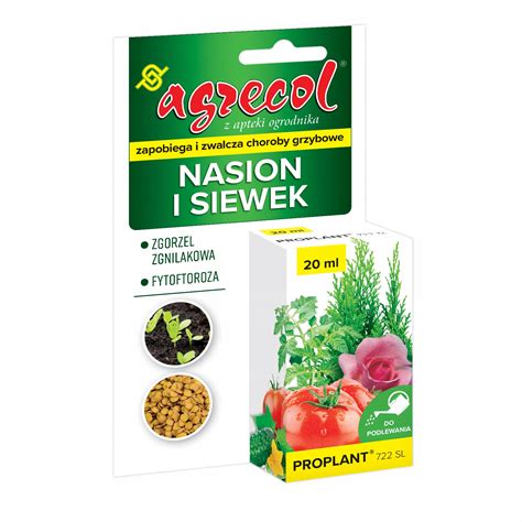 Agrecol Proplant 722 Sl Zaprawa Do Nasion I Siewek Proplant 722 Sl Zaprawa Nasion 20 Ml • Cena