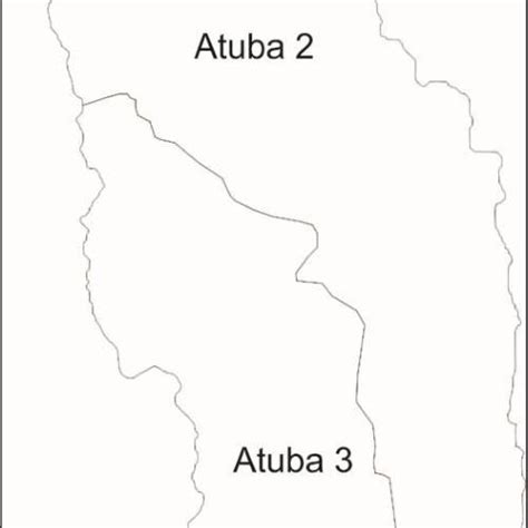 Localização da bacia hidrográfica do rio Atuba Fonte Richa e