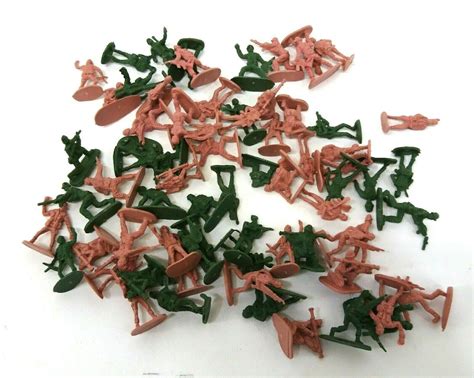 Vintage Army Men WWII WW2 Toy Soldiers Mini 30mm - Etsy