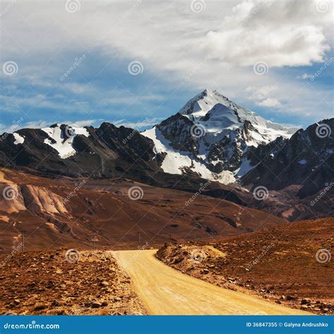 Mountains in Bolivia stock image. Image of mountaineering - 36847355