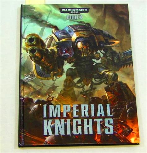 K First Look New Imperial Knights Codex Review