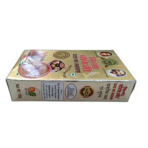 Bleached Kraft Paperboard Masala Packaging Box At Rs 4 Piece In Agra