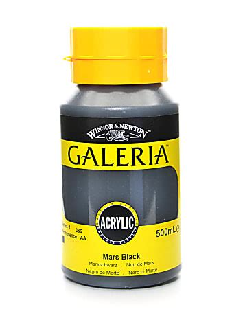 Winsor Newton Galeria Flow Formula Acrylic Colors Ml Mars Black