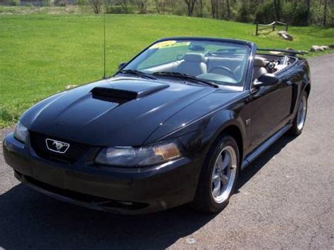 2002 Black ford mustang gt convertible