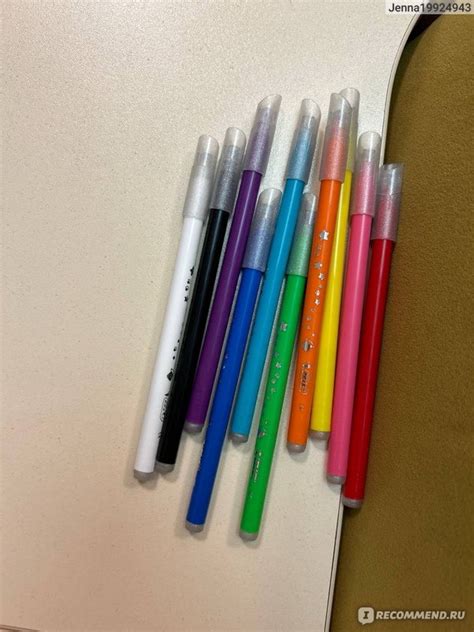 BIC Фломастеры "Пиши и стирай", 12цв. - «Необычные фломастеры» | отзывы