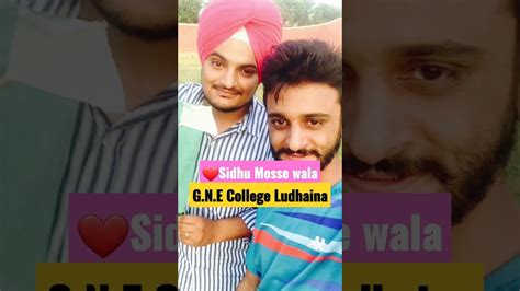 Sidhu Moose Wala Viral Video Sidhu Moose Wala In Gne College Ludhaina Sidhu Moose Wala Old