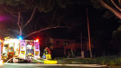 Rowville Garage Fire Couple Escapes As Fire Engulfs Salerno Way Garage Herald Sun