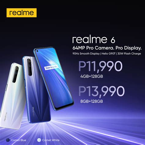 Realme 6 6 Pro Now Available In The Philippines Gadget Manila