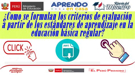 ¿como Se Formulan Los Criterios De Evaluación A Partir De Los