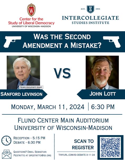 Second Amendment Debate – Center for the Study of Liberal Democracy ...