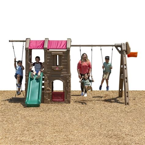 Step2 Naturally Playful Adventure Lodge Outdoor Swing