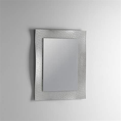 Miroir Frame fabriqué en Italie en pâte de verre travaillée à la main