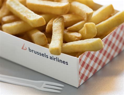 Fries fly with Brussels Airlines