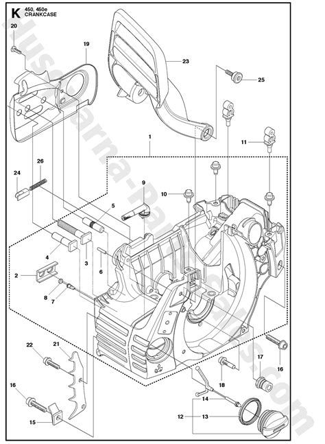 Husqvarna 450x Parts Diagram