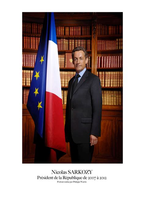 Portrait Officiel Sarkozy