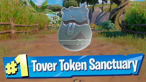 Find Tover Tokens In Sanctuary Location Fortnite Youtube