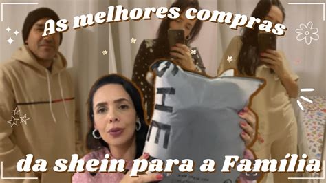 T Emocionada Comprinhas Na Shein A Fam Lia Toda De Roupas Novas O