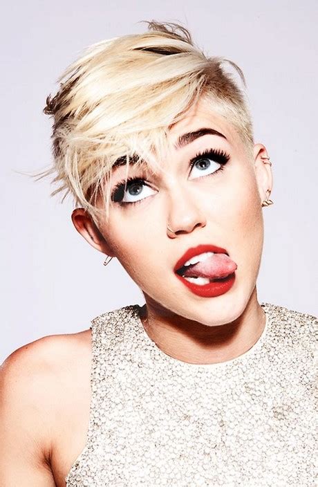 Miley cyrus pixie cut