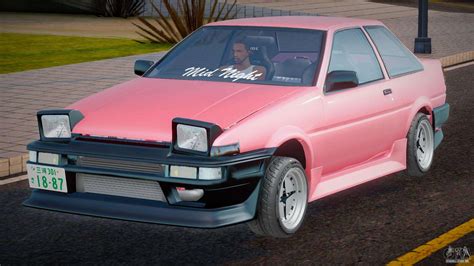 Toyota Corolla Levin Ae86 Para Gta San Andreas