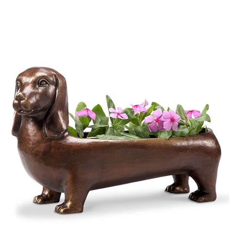 Dachshund Planter Animal Planters Dachshund Planters