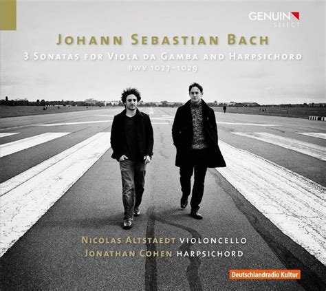 Sonatas For Viola Da Gamba Harpsichord Bwv Jonathan Cohen Cd