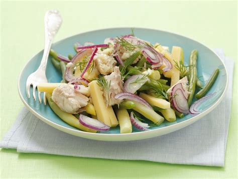 K Se Bohnen Salat Mit Zwiebeln Und Makrele Rezept Eat Smarter