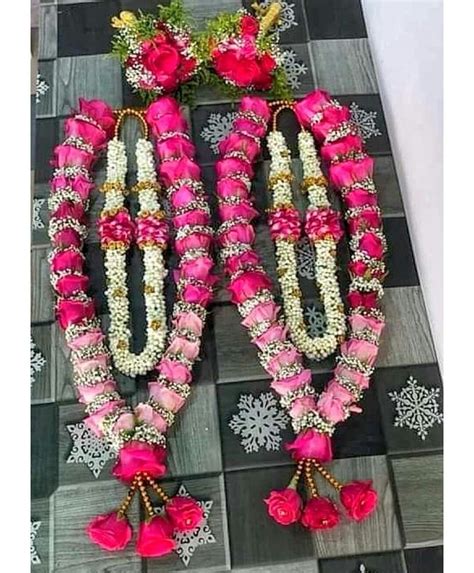 Flower Mala Garlandofflowers Flower Mala Indian Wedding Garland