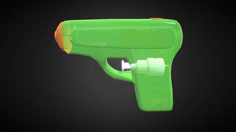 Water Gun Emoji Buy Royalty Free 3d Model By Tiko Tikoavp 9e7920d