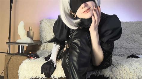 Manyvids Russian Cosplay Porn Gera Gera 2B Play With BadDragon Nier