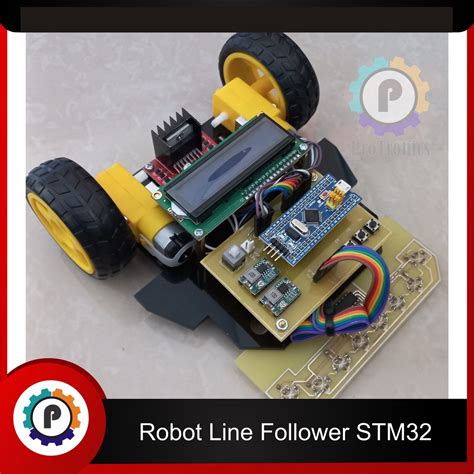 Jual Robot Line Follower Line Tracer Basic Arm Stm F Free Coding