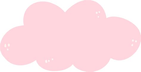 pink cloud simple 45904140 PNG