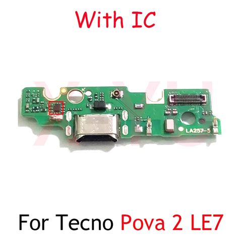 For Tecno Pova 2 3 Neo LD7 LE6 LE7 LE6n LF7n LG6n USB Charging Board