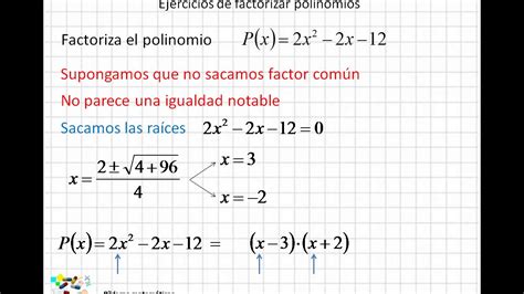 21 Ejercicios De Factorizar Polinomios Youtube