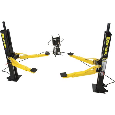 FREE SHIPPING — Dannmar MaxJax Portable 2-Post Truck and Car Lift — Mid