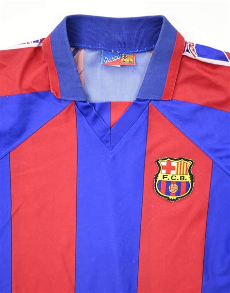 1995 97 FC BARCELONA STOICHKOV SHIRT L Football Soccer European