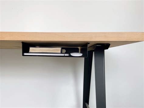 Under Desk Storage Shelf Home Office Accessory Work From Etsy Uk