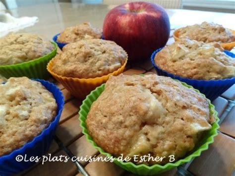 Muffins Aux Pommes Et Rable De Esther B Passion Recettes