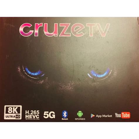 Cruze Tv 8k ultra HD tv set up box