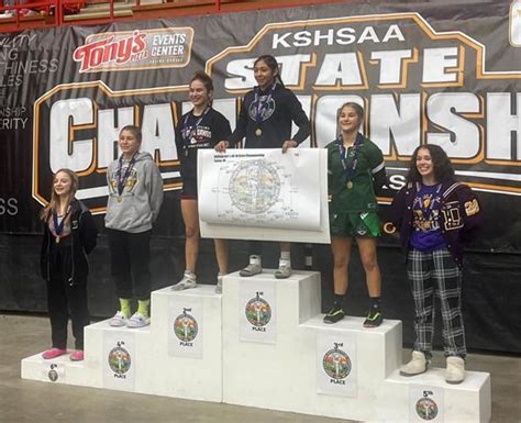 Rossvilles Kendra Hurla 3 Peats As State Wrestling Champion Sports