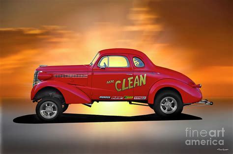 1937 Chevrolet G Gas Gasser Coupe Photograph By Dave Koontz Pixels