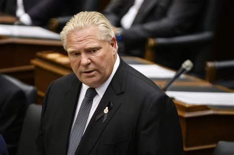 Ontario Premier Doug Ford To Make Announcement Today On Eve Of Fall