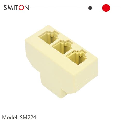 Rj P C Female To Female Phone Splitter Telephone Adapter China